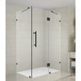 thumbnail image 1 of Aston Sen987-3336-10 72" High X 33" Wide X 36" Deep Hinged Frameless Shower Enclosure -, 1 of 7