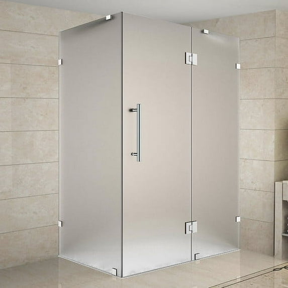 Aston Avalux 40'' x 72'' Hinged Frameless Shower Door