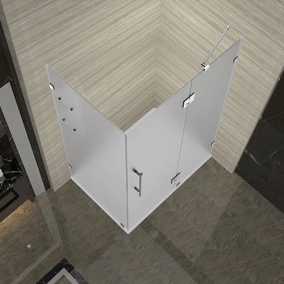 Aston Avalux GS 36'' x 72'' Hinged Frameless Shower Door