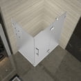 thumbnail image 1 of Aston Sen992f-4038-10 Avalux Gs 40" Wide X 38" Deep X 72" High Frameless Hinged Shower, 1 of 3