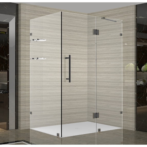 Aston SEN992-ORB-4834-10 72" High X 48" Wide X 34" Deep Hinged Frameless Shower Enclosure