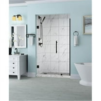 Aston SDR965EZ-ORB-3323-10 Belmore 32.25-33.25 x 72 in. Frameless Hinged Shower Door in Oil Rubbed Bronze
