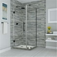 thumbnail image 1 of Aston SEN967EZ-ORB-302436-10 72 x 29.25-30.25 x 36.375 in. Bromley Frameless Corner Hinged Shower Enclosure - Oil Rubbed Bronze, 1 of 7