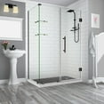thumbnail image 1 of Aston SEN962EZ-ORB-613130-10 Bromley Gs 72" High X 61" Wide X 30" Deep Hinged Frameless, 1 of 7