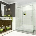thumbnail image 1 of Aston SEN984EZ-CH-48-10 76 x 48 x 33.8125 in. Coraline Frameless Sliding Shower Enclosure, Chrome, 1 of 7