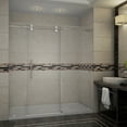 thumbnail image 1 of Aston Sdr978-Tr-72-10-R Langham 72" Wide X 77-1/2" High Frameless Sliding Shower Door -, 1 of 6