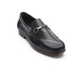 thumbnail image 1 of Aston Marc Casual Dress Loafers for Men, Stylish Slip-On Shoes for Office, Weddings and Formal Events - Black, Size 10.5, 1 of 6