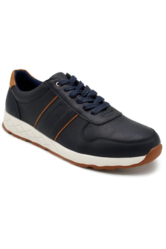 Men’s Hart Casual Court Sneaker Shoes Navy Size 11