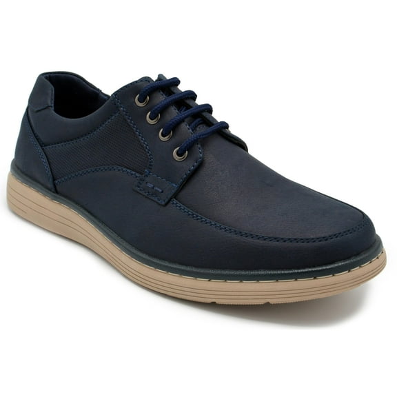 Aston Marc Men's Casual Shoes, Comfortable Lace-up Design, Ideal for Travel, Office & Leisure Activities - Navy, Size 9