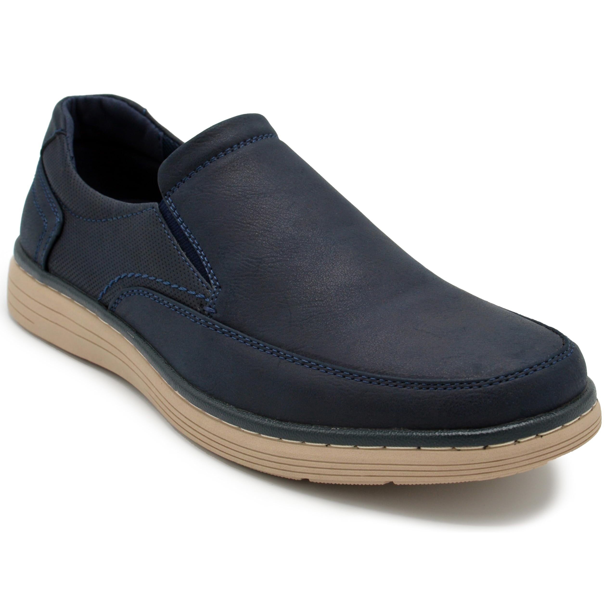 Aston Marc Men's Galt Casual Slip-On Shoe - Navy - Size 9M