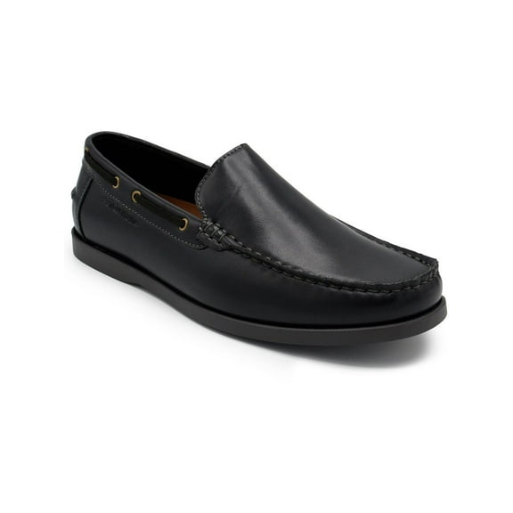 Aston Marc Mens Abrams Faux Leather Embellished Loafers