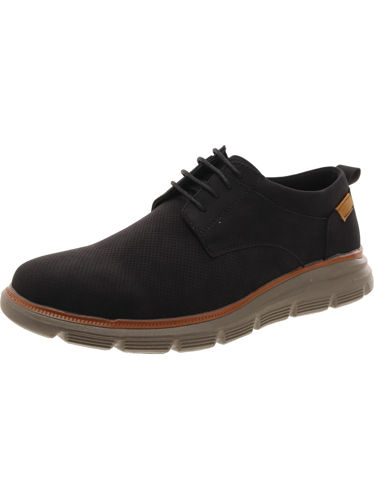 Aston Marc Mens Eglon 01 Faux Leather Lace-Up Oxfords  display picture 2