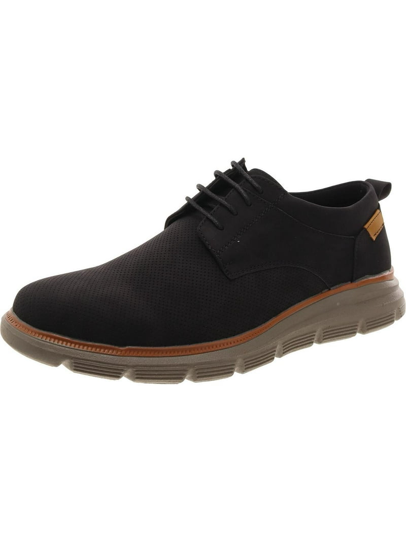 Aston Marc Mens Eglon 01 Faux Leather Lace-Up Oxfords  display picture 2