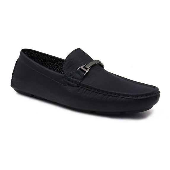 Aston Marc Men's Loafers Color: Navy Size: 8
