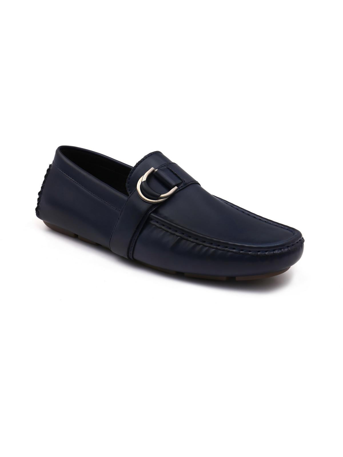 Aston Marc Mens Charter 02 Faux Leather Slip On Loafers - Walmart.com