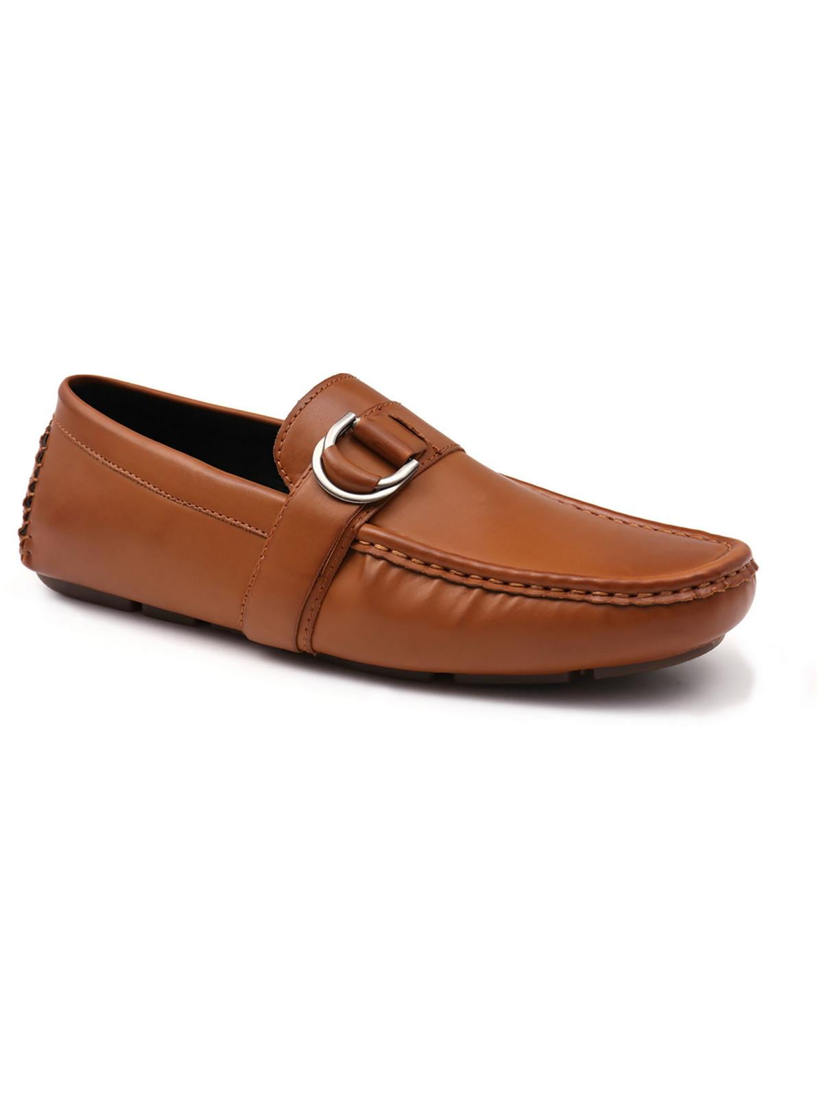 Aston Marc Men\'s Charter Bit Loafers Faux Leather Slip-On Size 9.5 Aston Marc Mens Charter 02 Faux Leather Slip On Loafers  main image 3