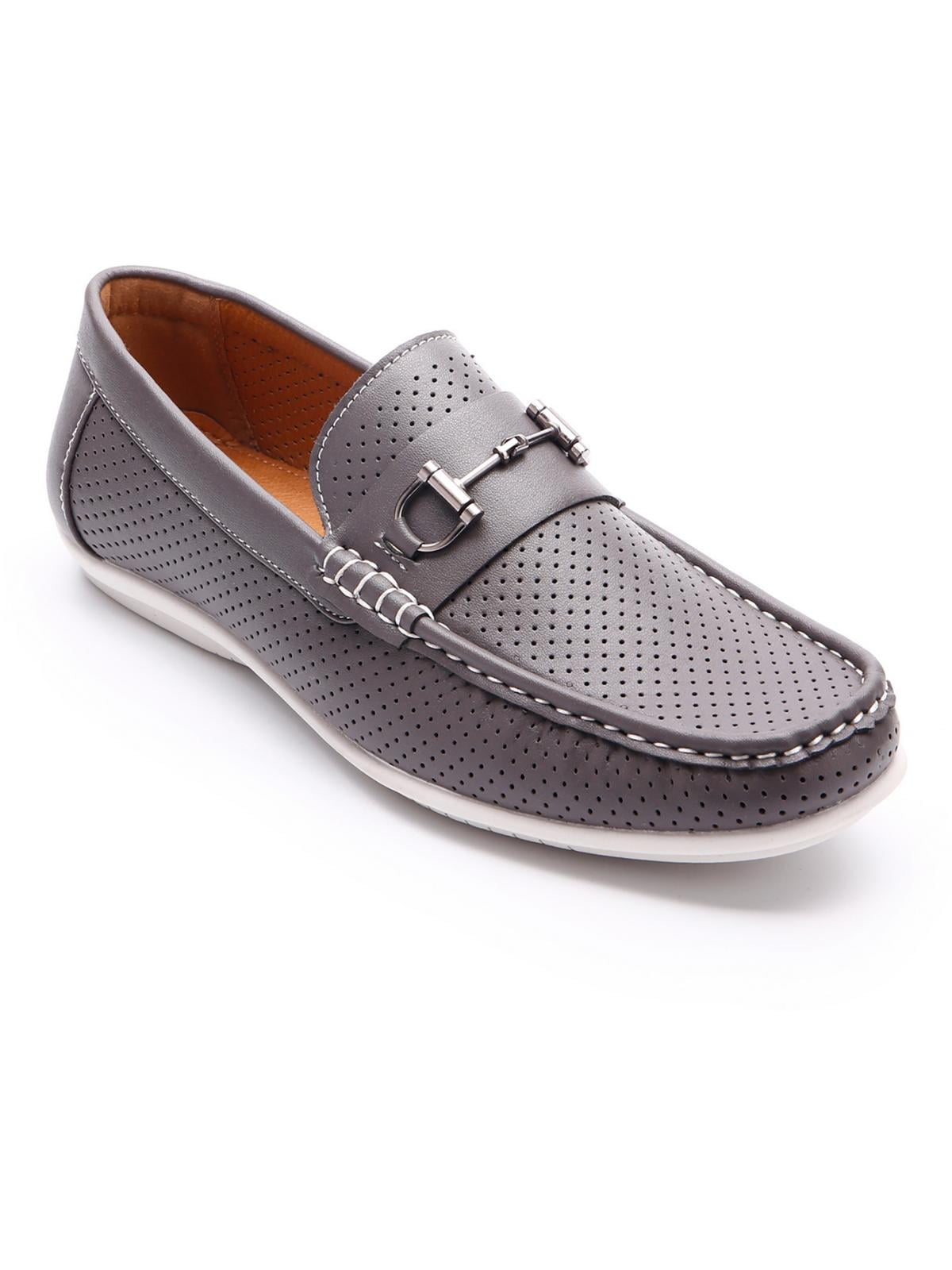 Aston Marc Mens Walk Faux Leather Slip-On Loafers - Walmart.com