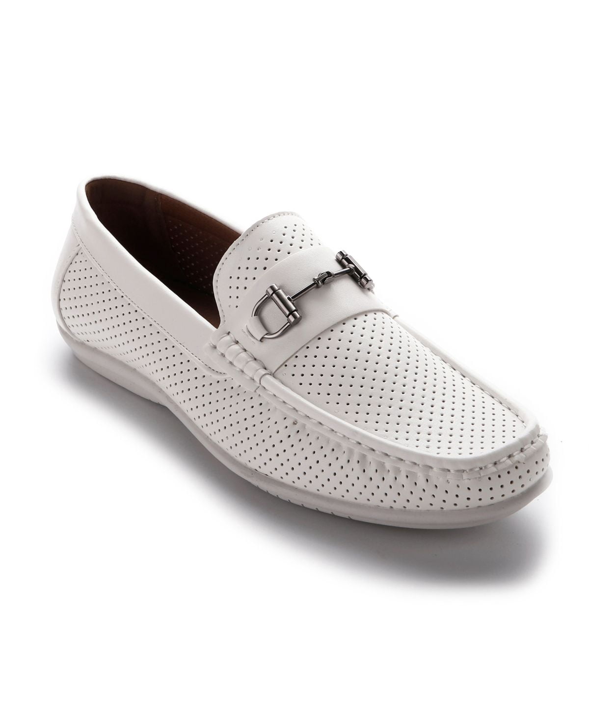 Aston Marc Perforated Classic Driving Walk 3‎ Men\'s Black Shoes US 9 - No Box Amazon.com | Aston Marc Mens Casual Shoes, Comfortable Lace  main image 3
