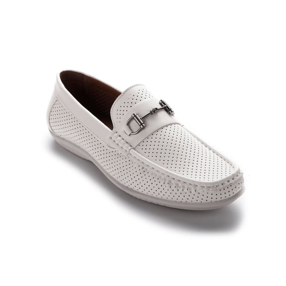 Aston Marc Mens Perforated Classic Driving Shoes