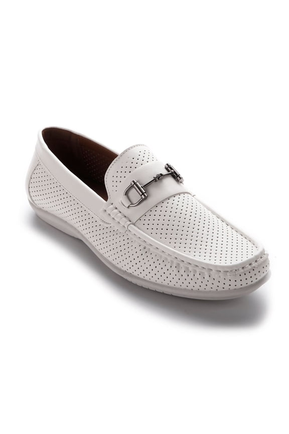 Mens Perforated Classic Driving Shoes