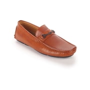 Aston Marc Mens Slip On Round Toe Loafers