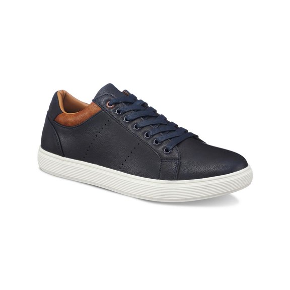 Aston Marc Mens Stallion-01 Flat Round Toe Casual and Fashion Sneakers