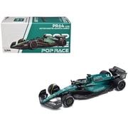 Aston Martin AMR23 #14 Fernando Alonso "Formula One F1 World Championship" 2023 1/64 Diecast Model Car by Pop Race