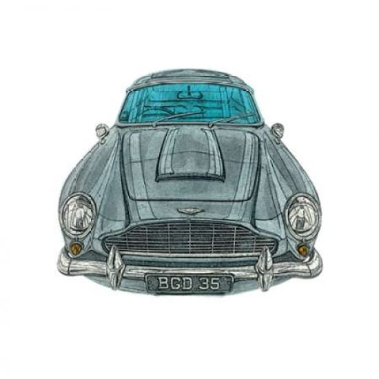 Aston Martin Canvas Art - Barry Goodman (24 x 24)