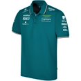 thumbnail image 1 of Aston Martin Cognizant F1 Men's Team Polo Shirt- Green, 1 of 9