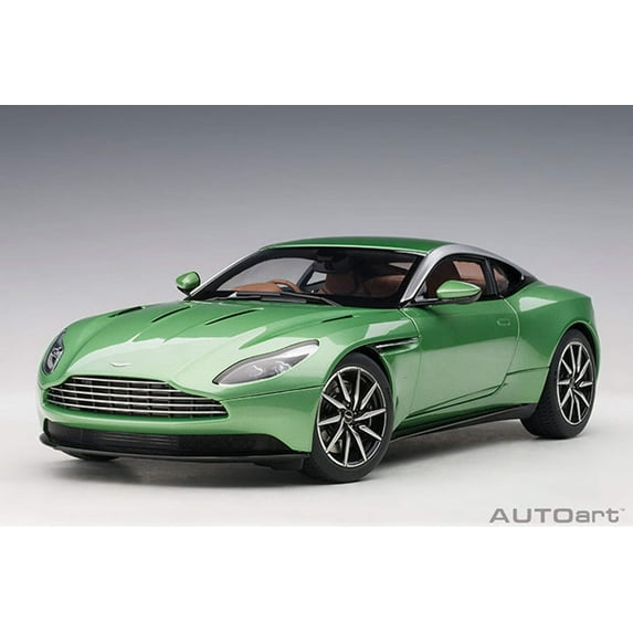 Aston Martin DB11 RHD (Right Hand Drive) Apple Tree Green Metallic 1/18 Model Car by Autoart