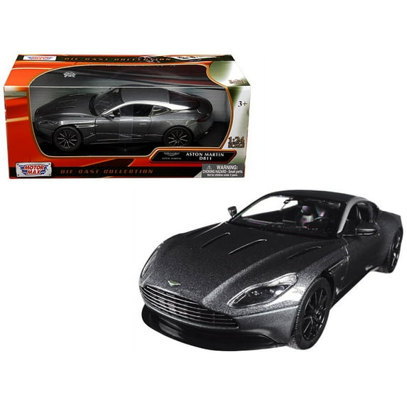 Aston Martin DB11 Silver 1/24 Diecast Model Car by Motormax 79345SIL
