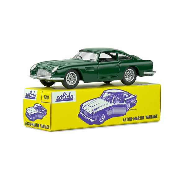 Aston Martin DB5 Vantage (Club Solido Vintage Packaging) Car [1:43 scale in British Racing Green]