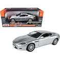 thumbnail image 1 of Aston Martin DB9 Coupe Silver Metallic "Timeless Legends" 1/24 Diecast Model Car by Motormax, 1 of 3