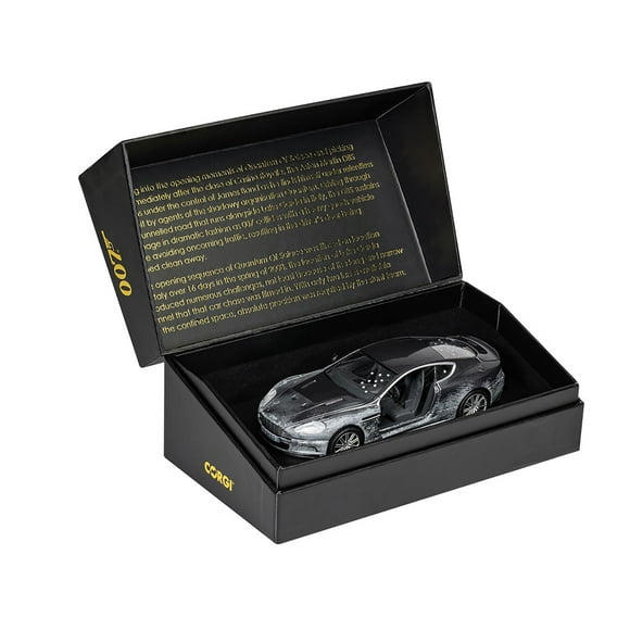 Aston Martin DBS Gray Metallic (Damaged Version) James Bond 007 "Quantum of Solace" (2008) Movie Diecast Model Car by Corgi