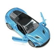 thumbnail image 1 of Aston Martin DBS Superleggera Blue Metallic with Black Top Diecast Model Car by Siku, 1 of 5