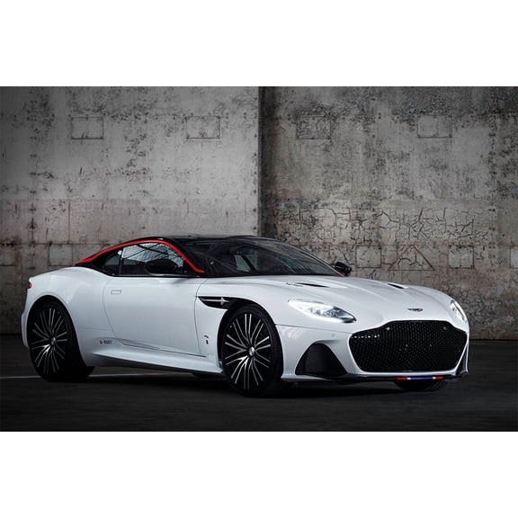 Aston Martin DBS Superleggera Concorde Edition Wall Indoor Decor - 24x36 Inch Glossy Laminated Poster - Stunning Detail and Bold Colors