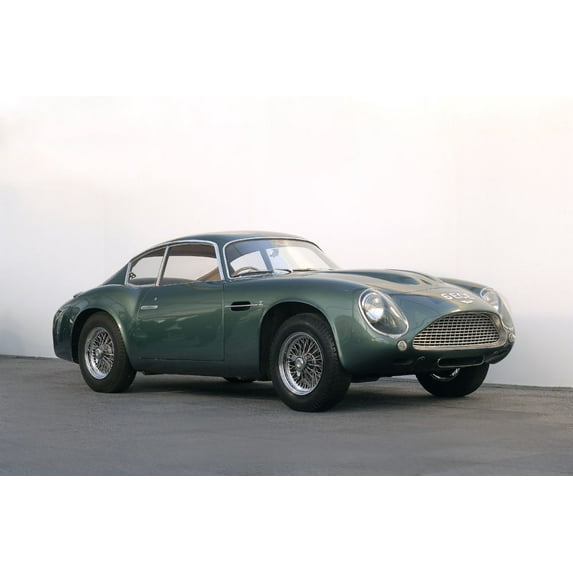 Aston Martin Db4 Zagato poster Metal Sign 8inx 12in Metal Print 8x12 Square Adults AB Posters