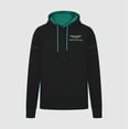 thumbnail image 1 of Aston Martin F1 Team Mens Logo Black Hoodie, 1 of 2