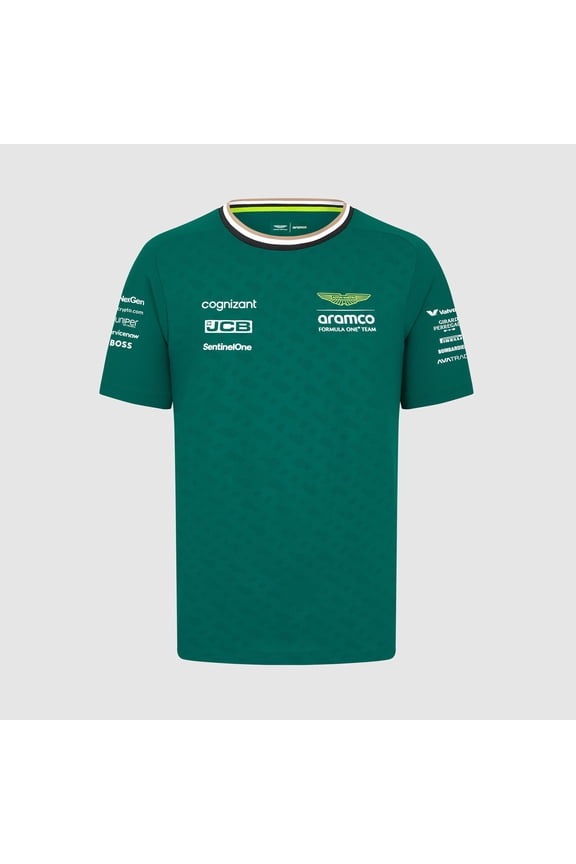 Aston Martin F1 Team Mens T-Shirt Green 2024