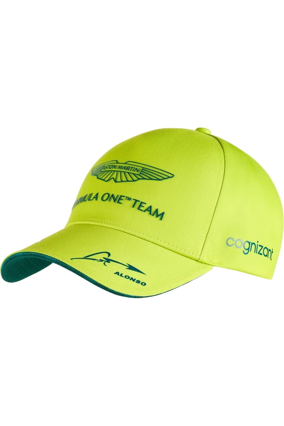 Aston Martin Official F1 Driver Fernando Alonso Unisex Lime Hat