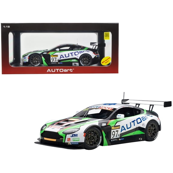 Aston Martin V12 Vantage Bathurst 12hour Endurance Race 2015 #97 A. Macdowall / D. O'Young / S. Mucke 1/18 Model Car by Autoart