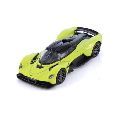 Aston Martin Valkyrie, Green - Kinsmart H12 - 1/64 Scale Diecast Model Car