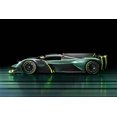 thumbnail image 1 of Aston Martin Valkyrie AMR PRO Side View Art Home Decor - 20x30 Inch Laminated Poster - Stunning Detail and Bold Colors, 1 of 4