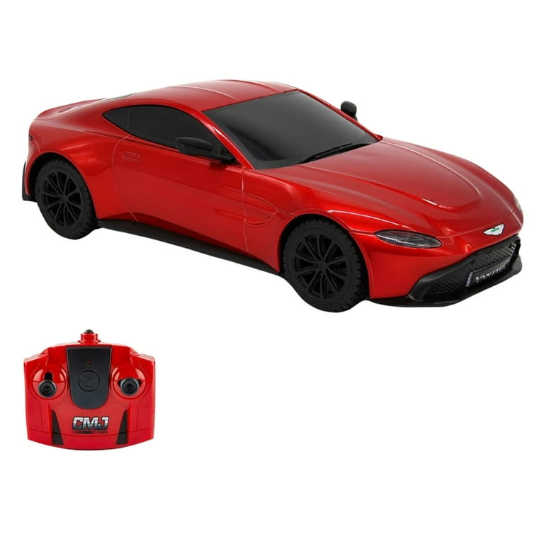 Aston Martin Vantage Radio Controlled Car 1 24 Scale Red