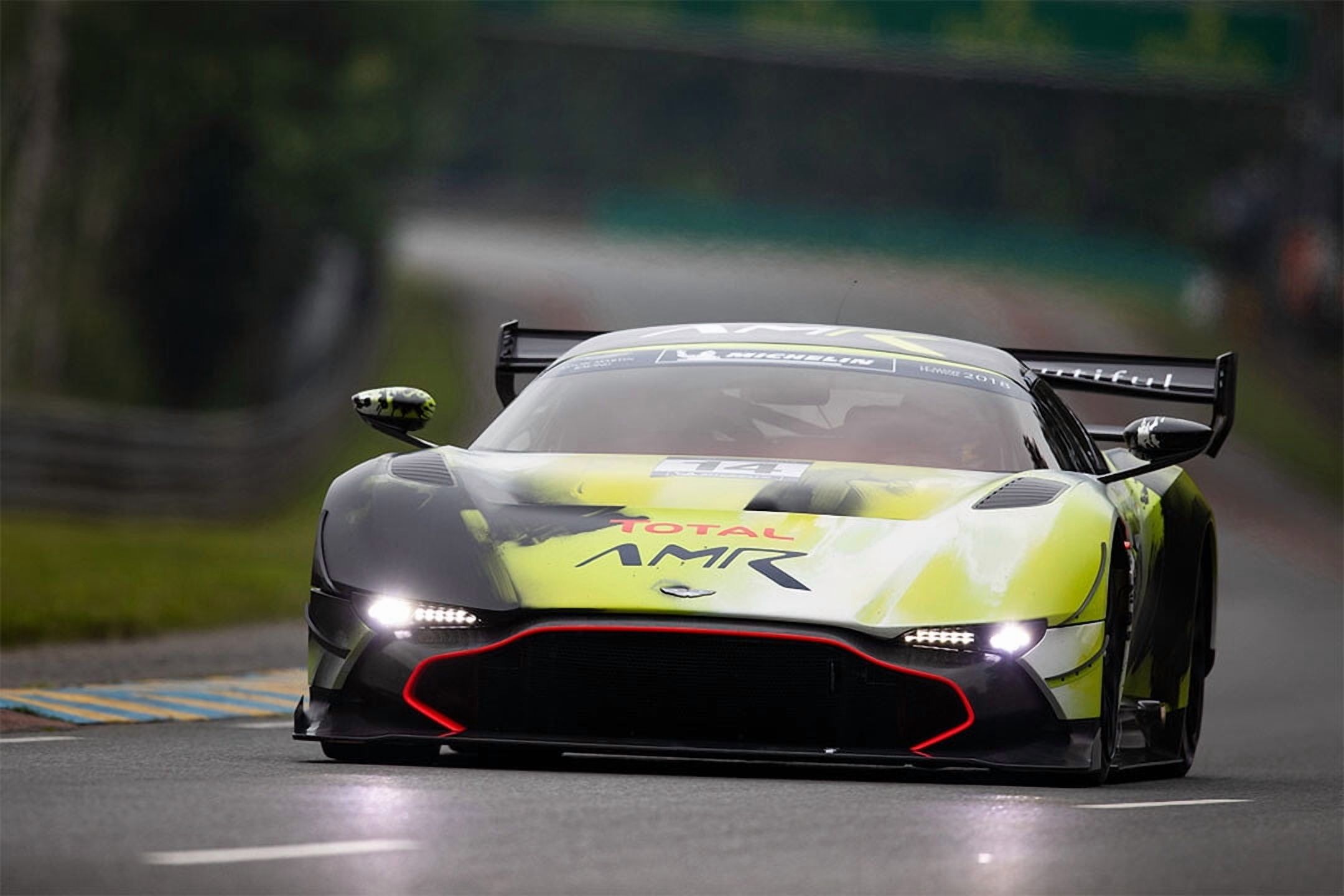 Aston Martin Vulcan AMR Pro Racing Car Sports Car Wall Art Home - 24x36 ...