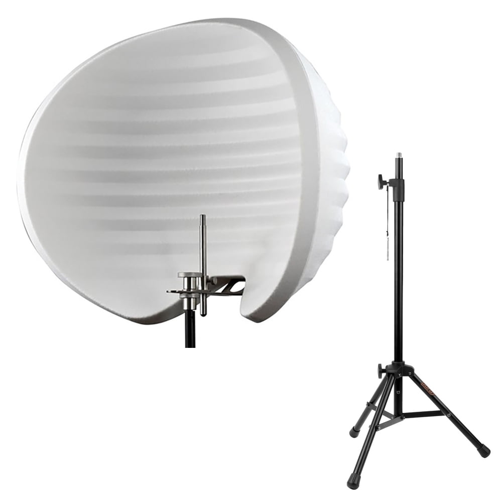 Aston Microphones Halo Reflection Filter White Bundle with Auray