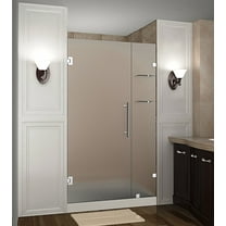 Aston Sdr990f-39-10 Nautis Gs 39" Wide X 72" High Frameless Hinged Shower Door - Chrome