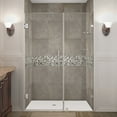 thumbnail image 1 of Aston SDR990-SS-50-10 Nautis Gs 50" Wide X 72" High Frameless Hinged Shower Door -, 1 of 7