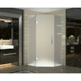 thumbnail image 1 of Aston SEN991F-SS-36-10 Neoscape Gs Wide 36" X Deep 36" X 72" High Frameless Hinged Shower, 1 of 7