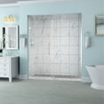thumbnail image 1 of Aston SDR965EZ-CH-6628-10 Belmore 65.25-66.25 x 72 in. Frameless Hinged Shower Door in Chrome, 1 of 7